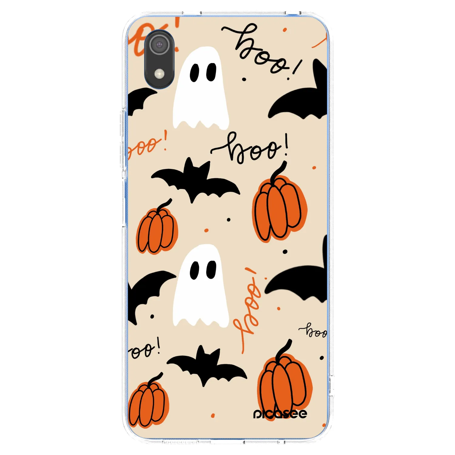 Picasee silikonska prozirna maskica za Xiaomi Redmi 7A - Halloween 26