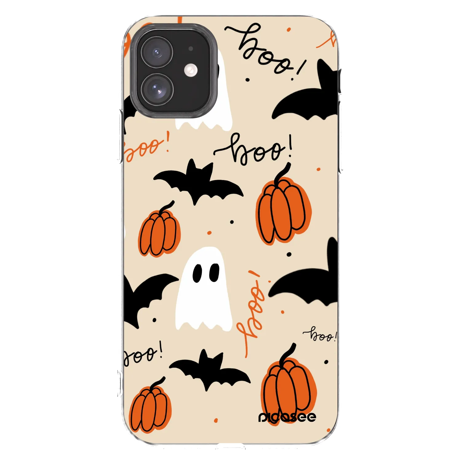Picasee silikonska prozirna maskica za Apple iPhone 11 - Halloween 26