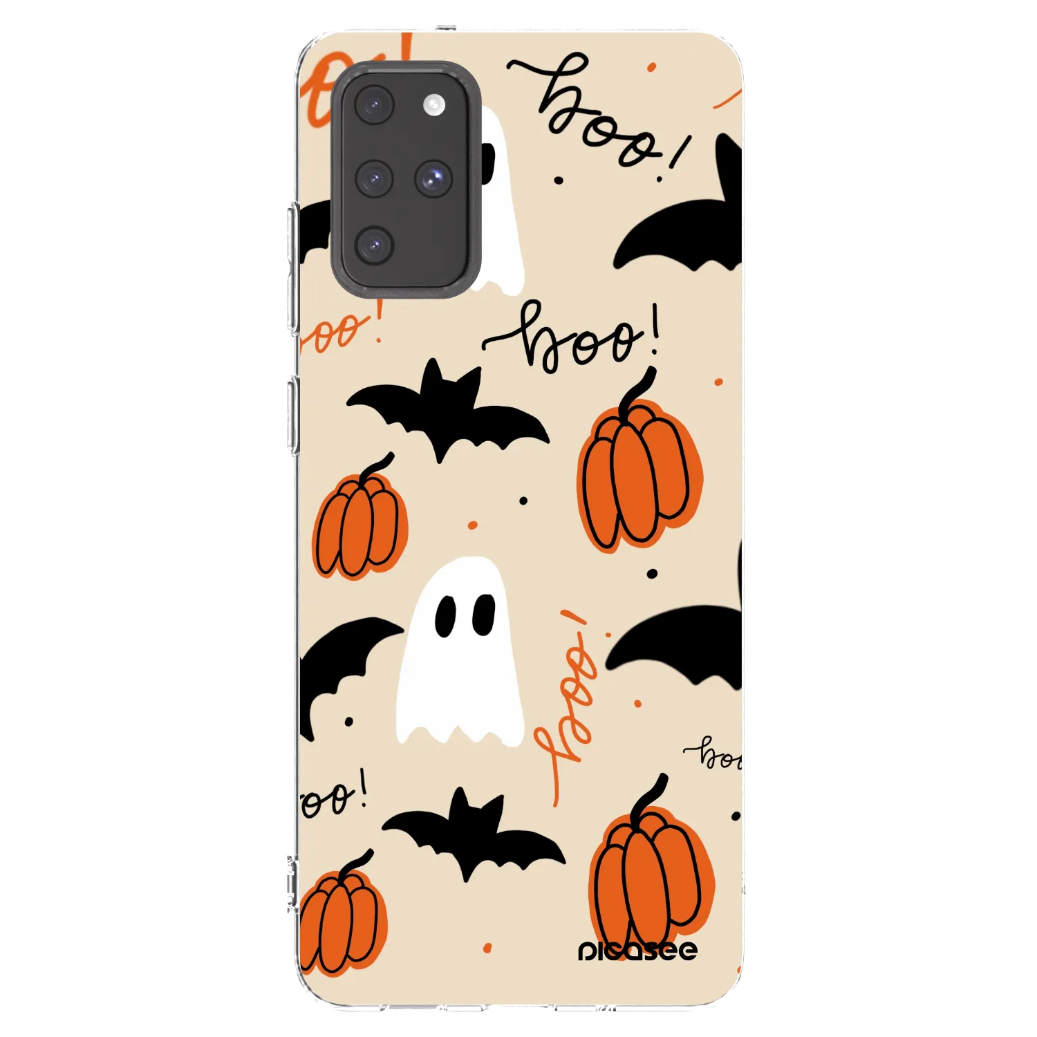 Picasee silikonska prozirna maskica za Samsung Galaxy S20+ G985F - Halloween 26
