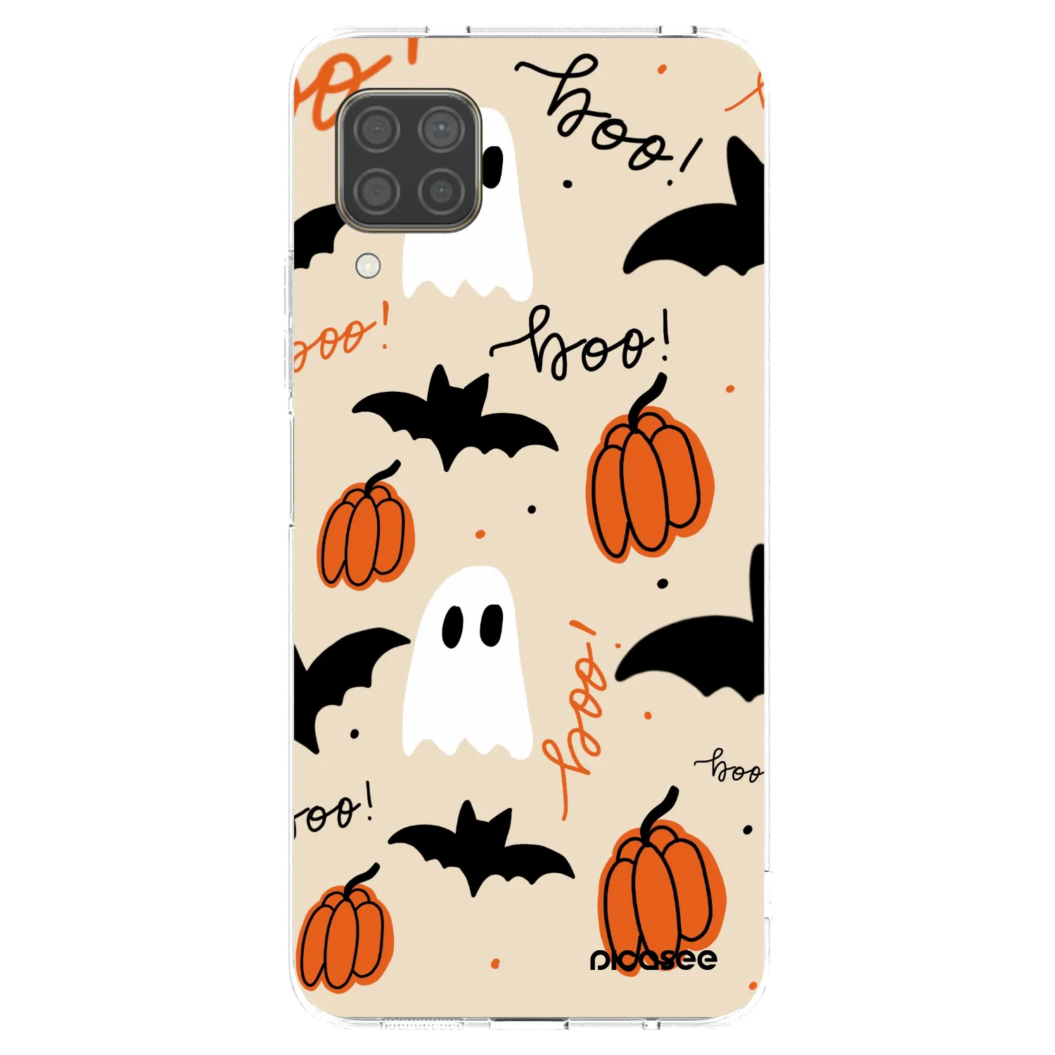 Picasee silikonska prozirna maskica za Huawei P40 Lite - Halloween 26