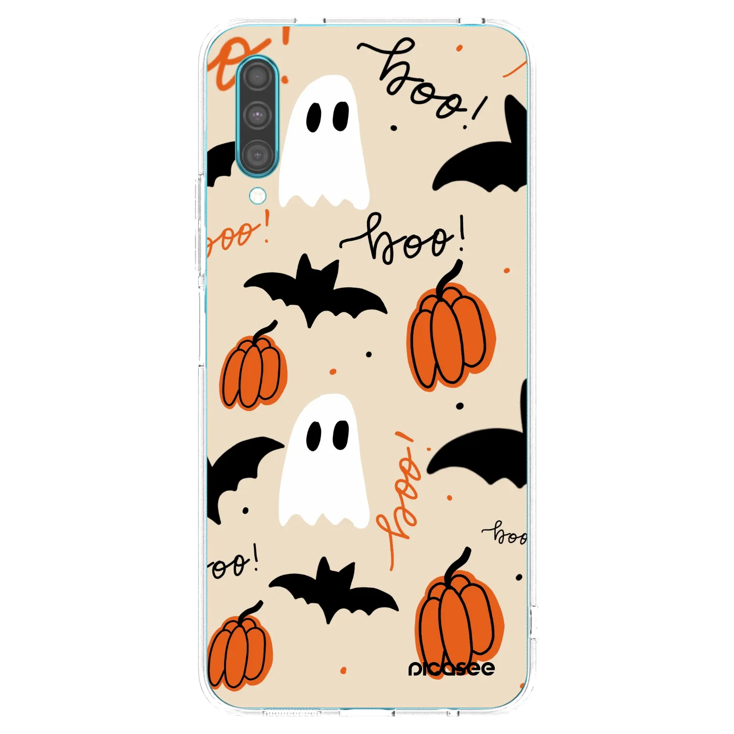 Picasee silikonska prozirna maskica za Samsung Galaxy A30s A307F - Halloween 26