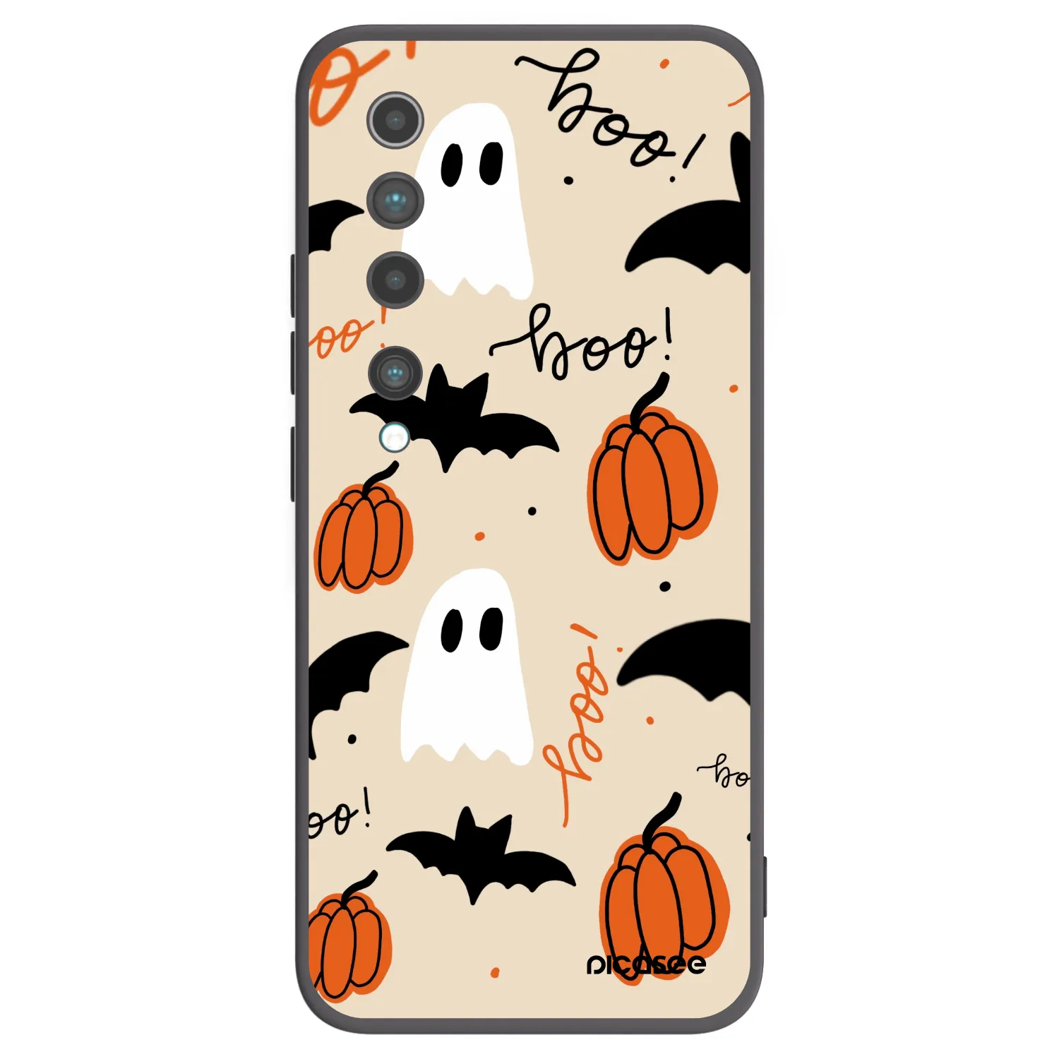 Picasee crna silikonska maskica za Xiaomi Mi 10 - Halloween 26