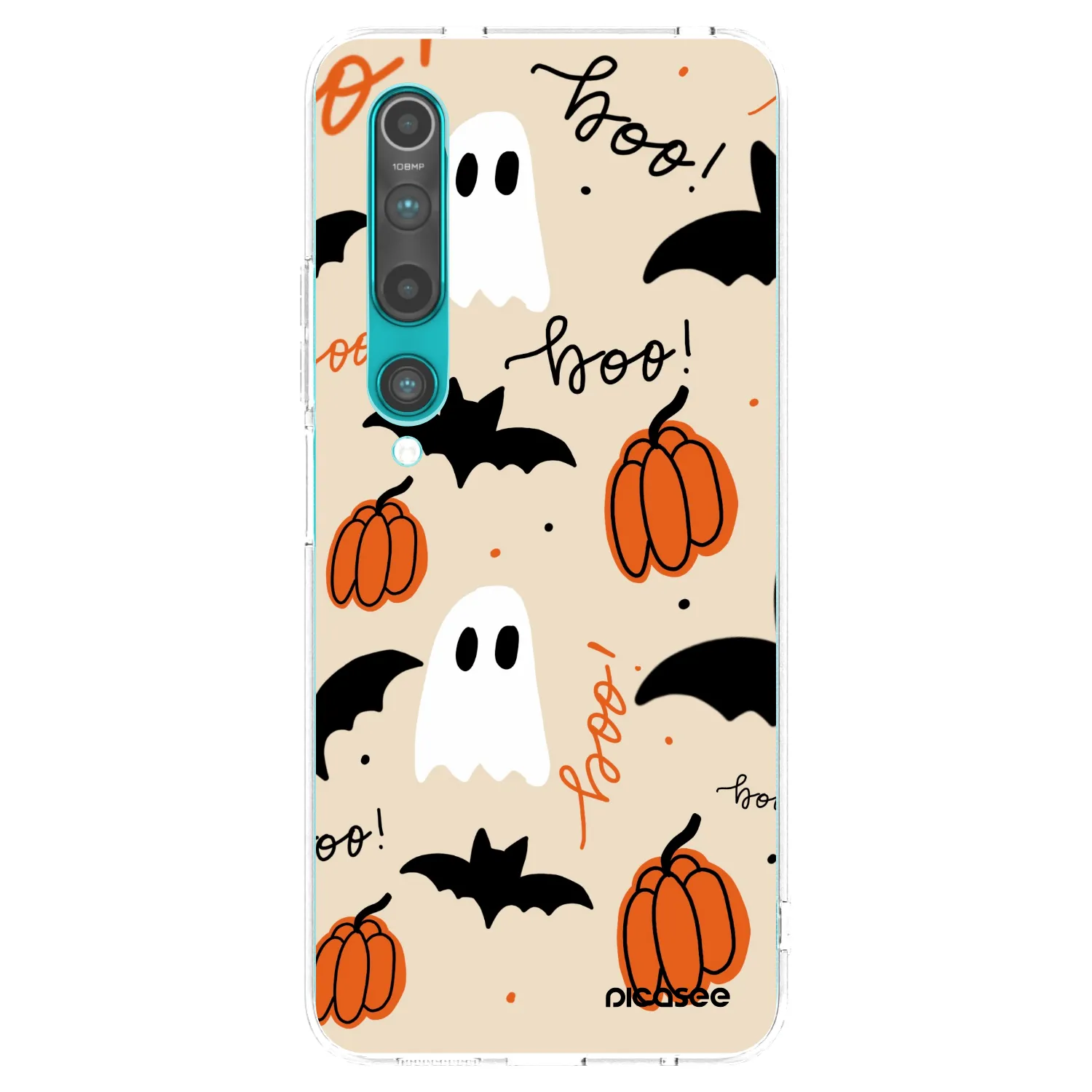 Picasee silikonska prozirna maskica za Xiaomi Mi 10 - Halloween 26