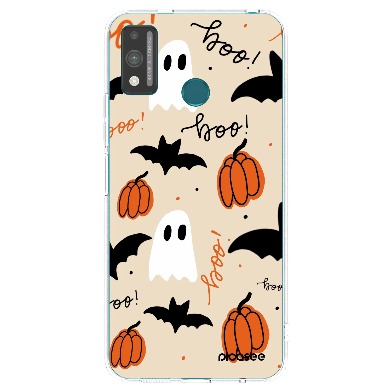 Picasee silikonska prozirna maskica za Honor 9X Lite - Halloween 26