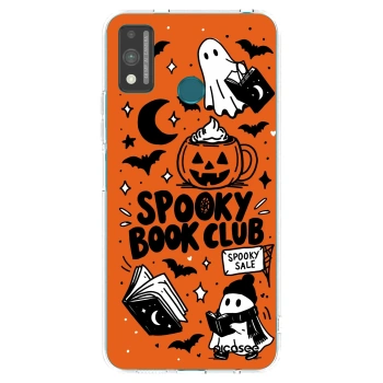 Maskica za Honor 9X Lite - Spooky book club