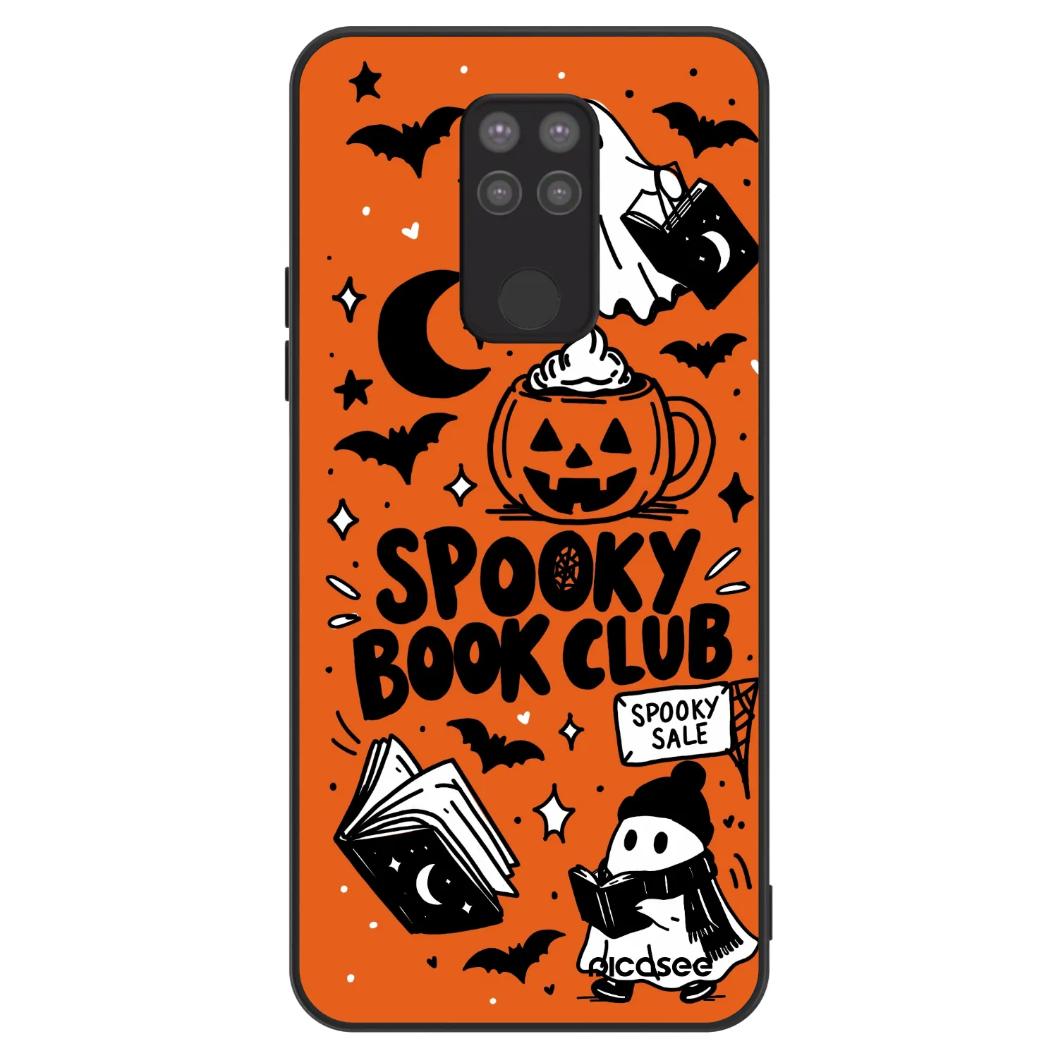 Picasee ULTIMATE CASE za Xiaomi Redmi Note 9 - Spooky book club