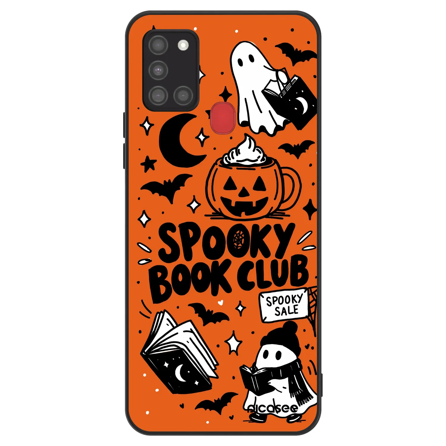Picasee ULTIMATE CASE za Samsung Galaxy A21s - Spooky book club