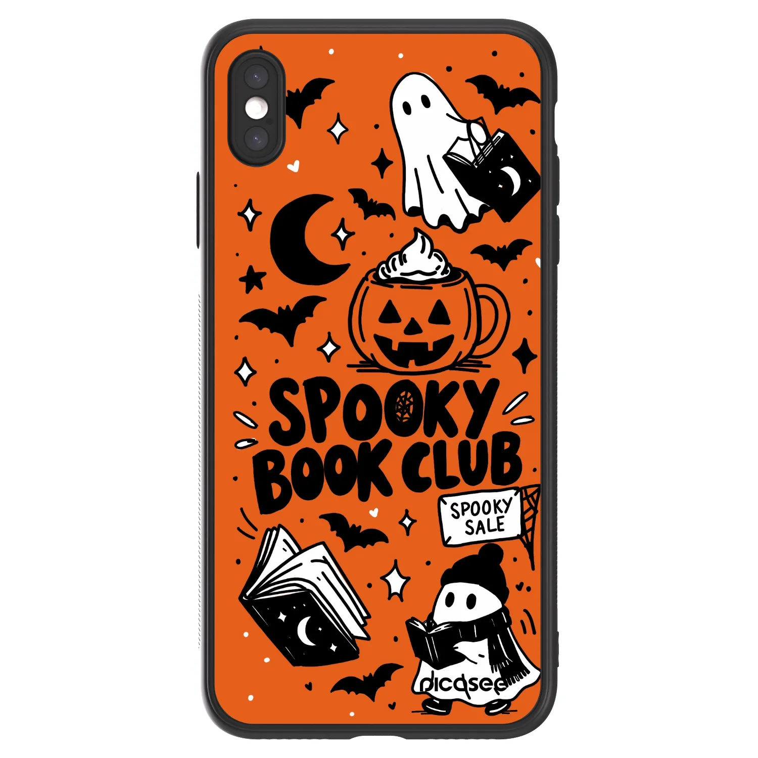 Picasee ULTIMATE CASE za Apple iPhone XS Max - Spooky book club