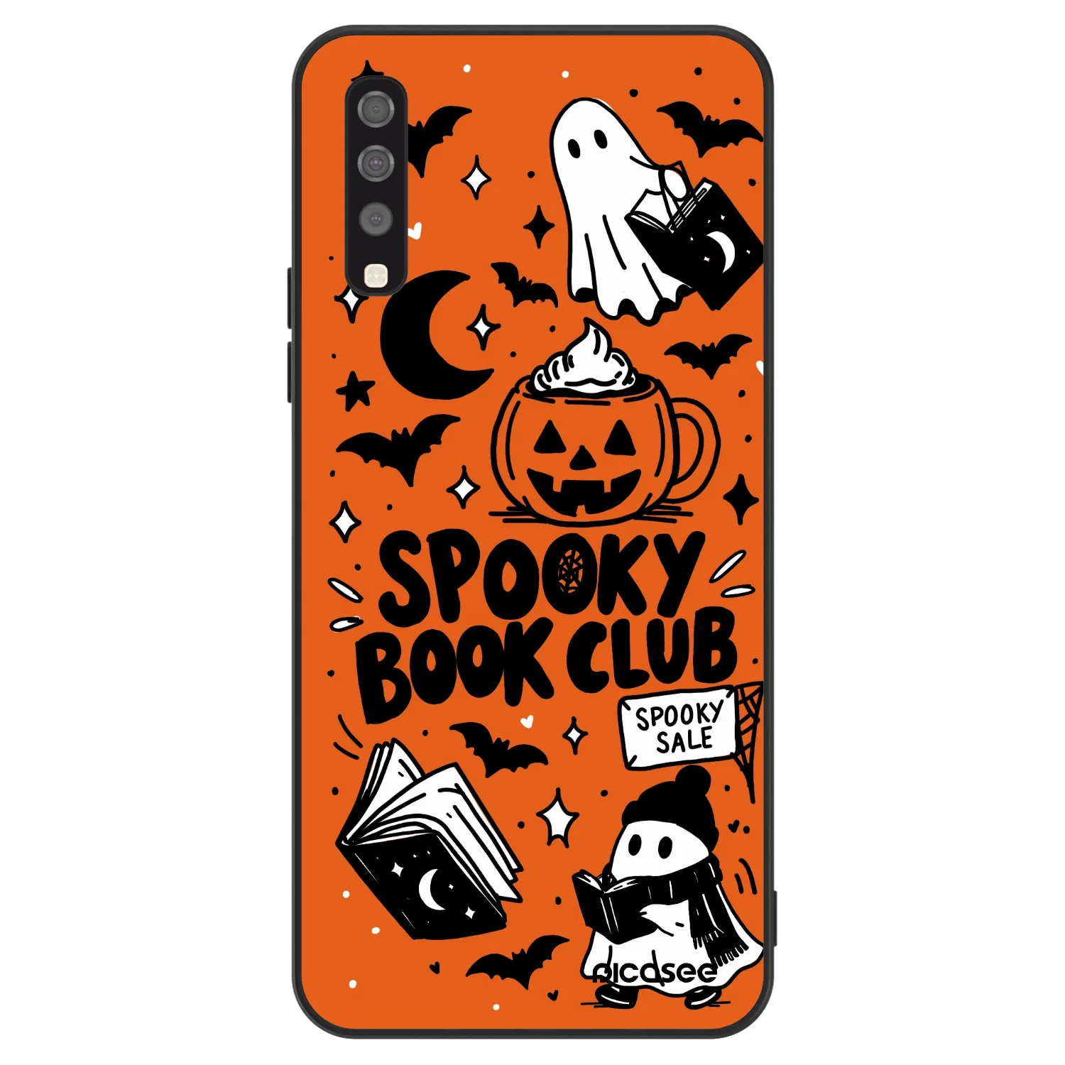 Picasee ULTIMATE CASE za Samsung Galaxy A70 A705F - Spooky book club