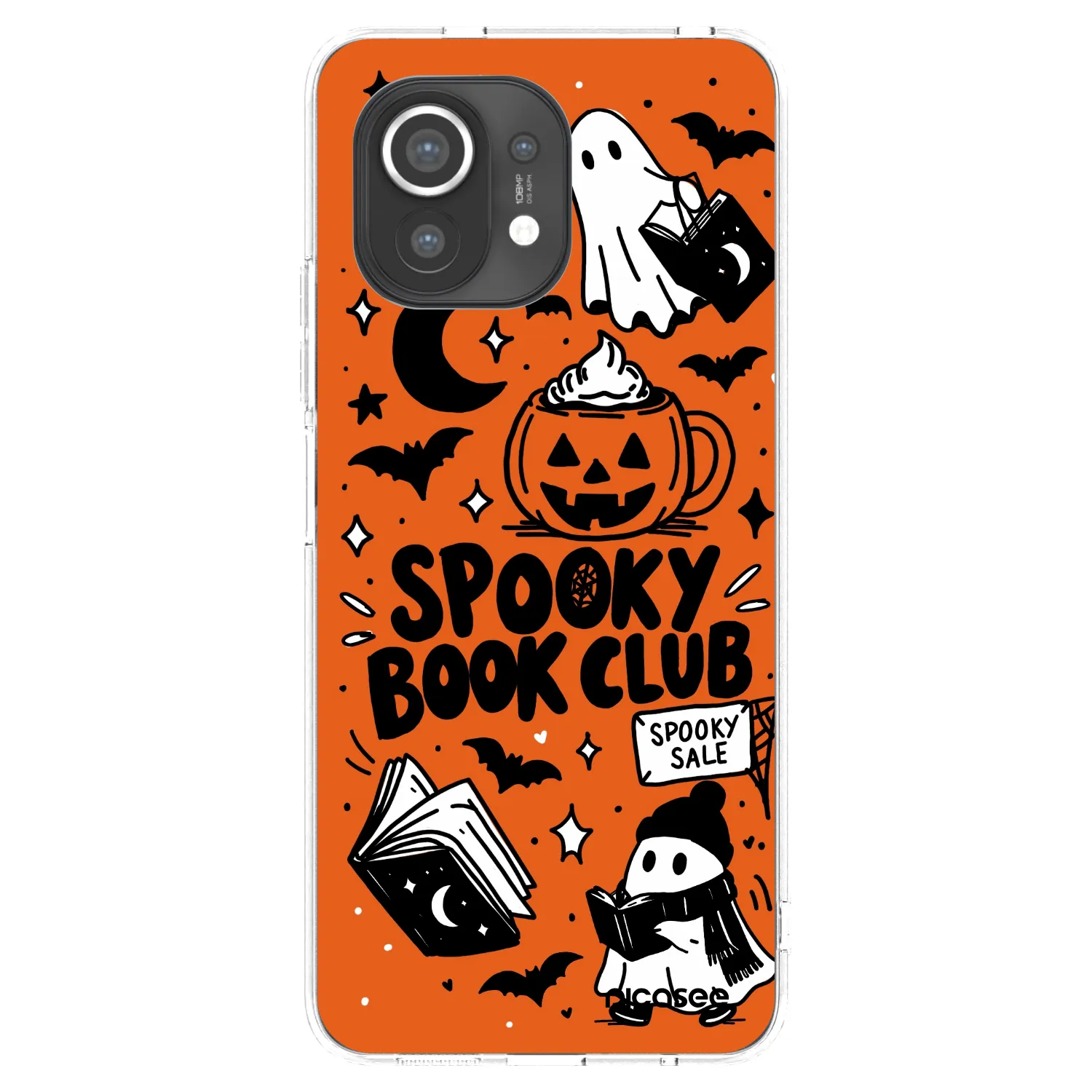 Picasee silikonska prozirna maskica za Xiaomi Mi 11 - Spooky book club