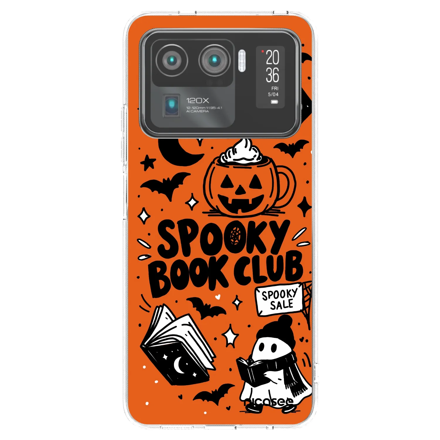 Picasee silikonska prozirna maskica za Xiaomi Mi 11 Ultra - Spooky book club