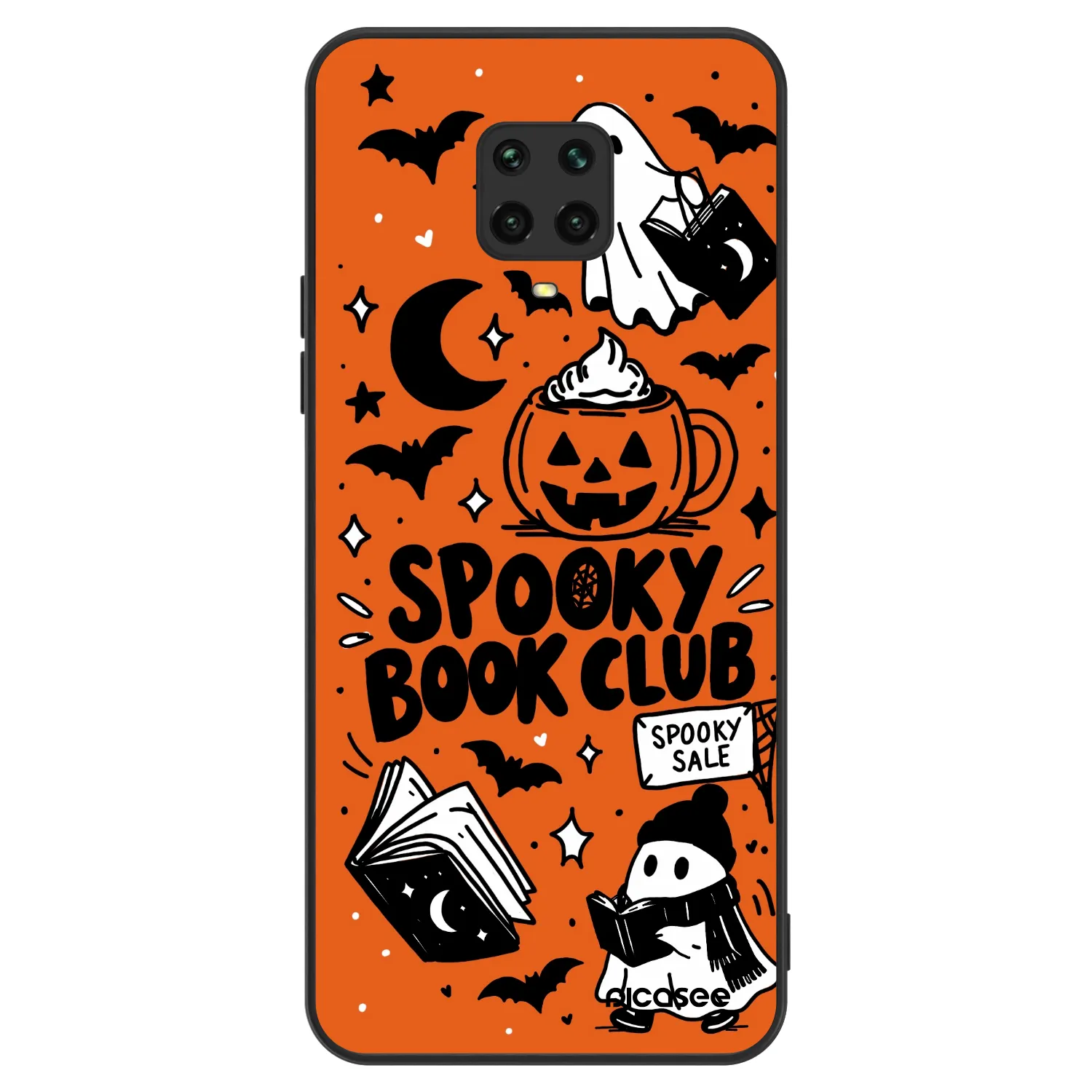 Picasee ULTIMATE CASE za Xiaomi Redmi Note 9S - Spooky book club