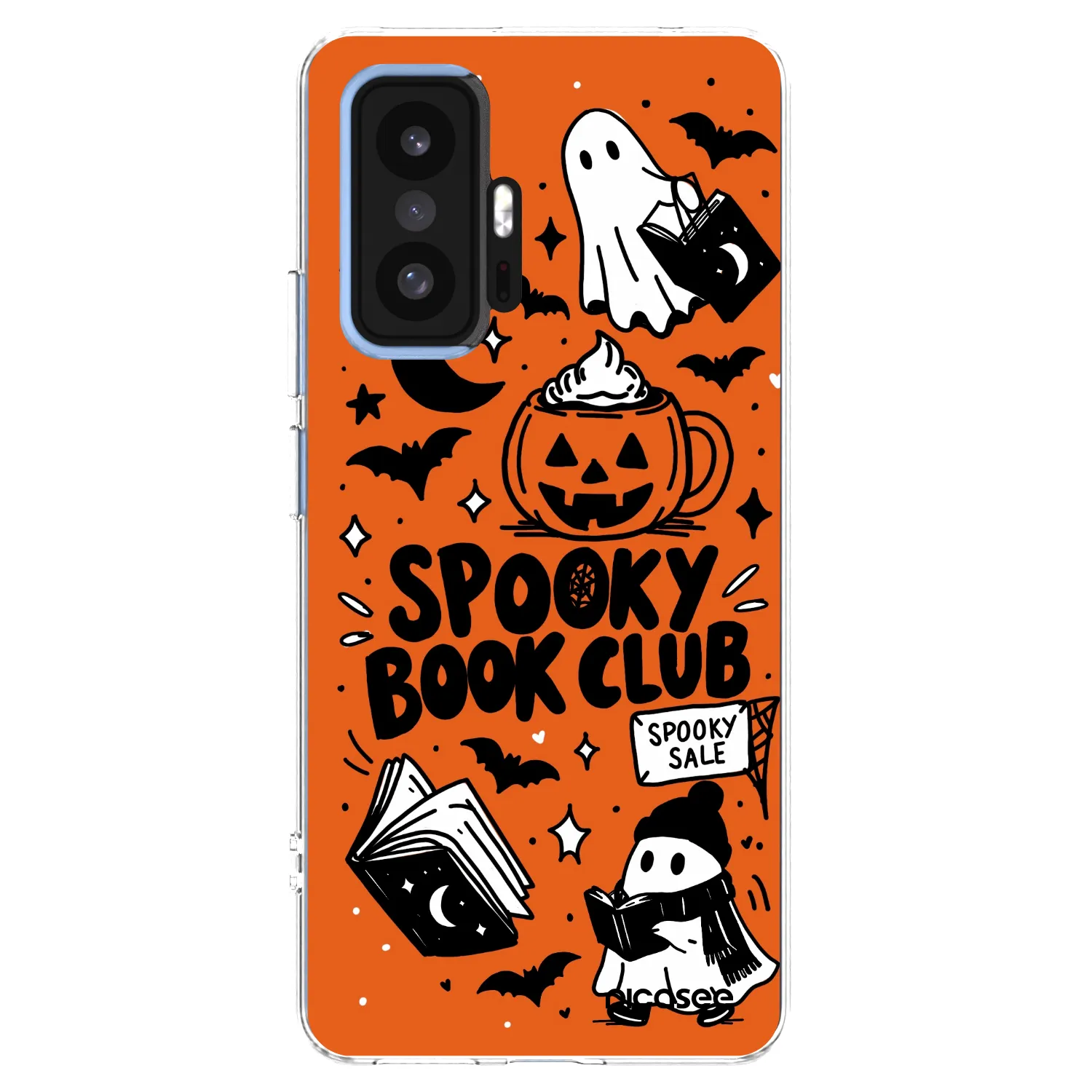 Picasee silikonska prozirna maskica za Xiaomi 11T - Spooky book club