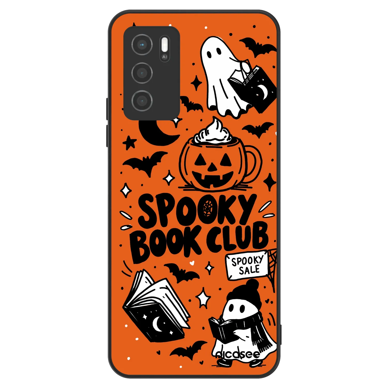 Picasee ULTIMATE CASE za OPPO A16 - Spooky book club