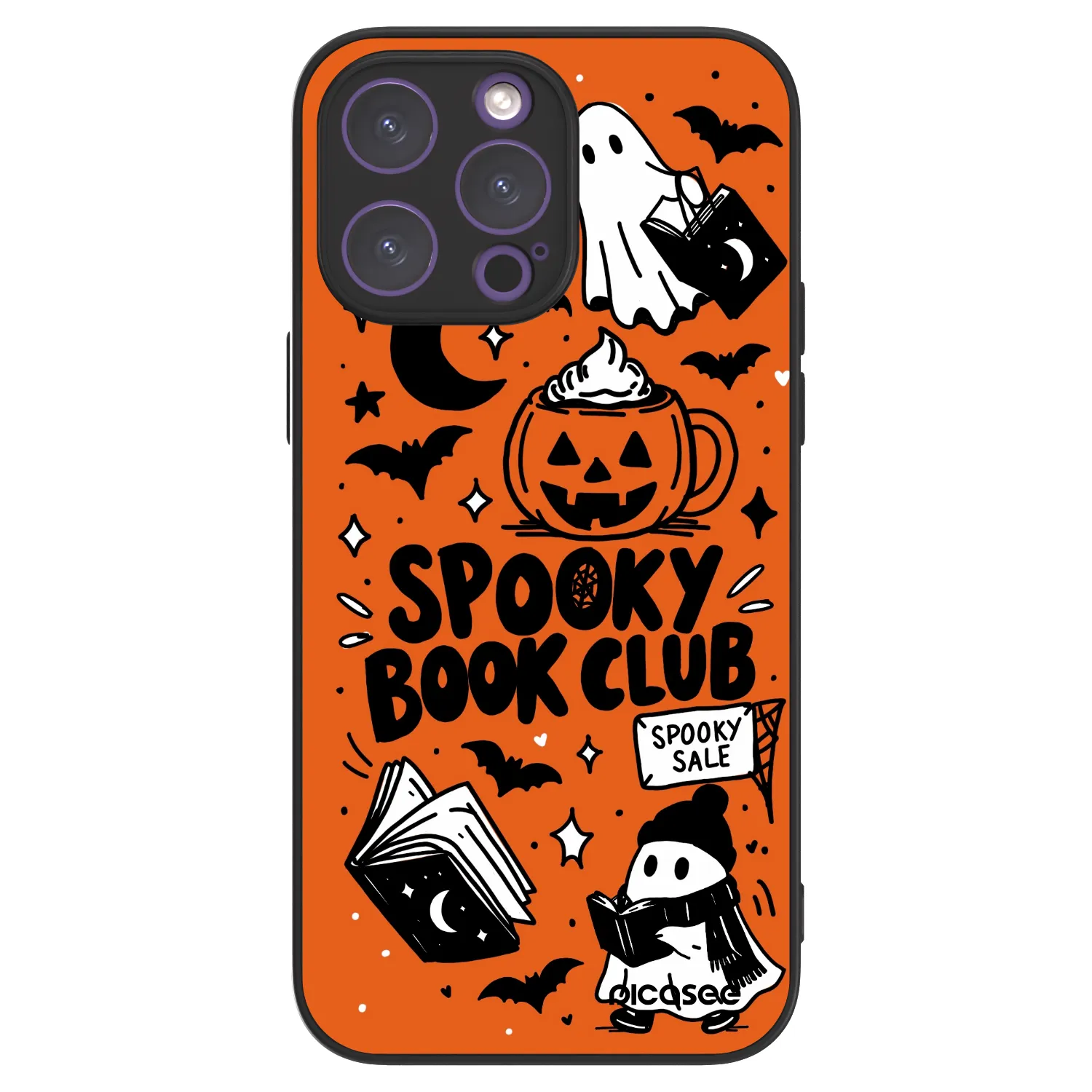 Picasee ULTIMATE CASE MagSafe za Apple iPhone 14 Pro Max - Spooky book club