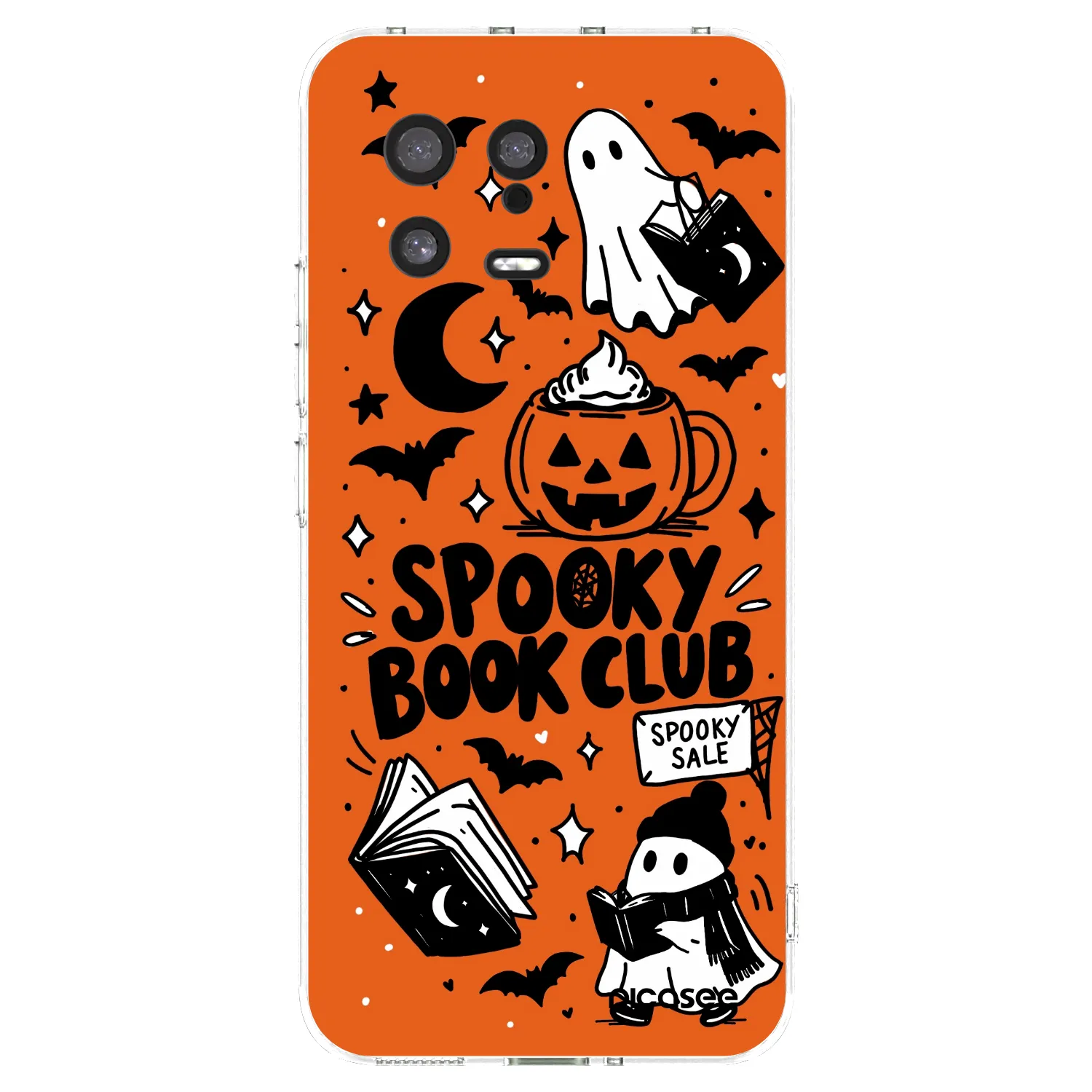 Picasee silikonska prozirna maskica za Xiaomi 13 - Spooky book club