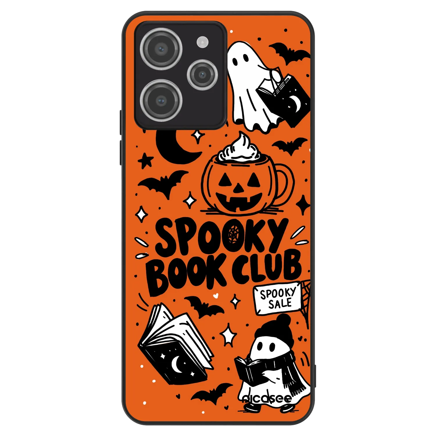 Picasee ULTIMATE CASE za Xiaomi Redmi 12 4G - Spooky book club