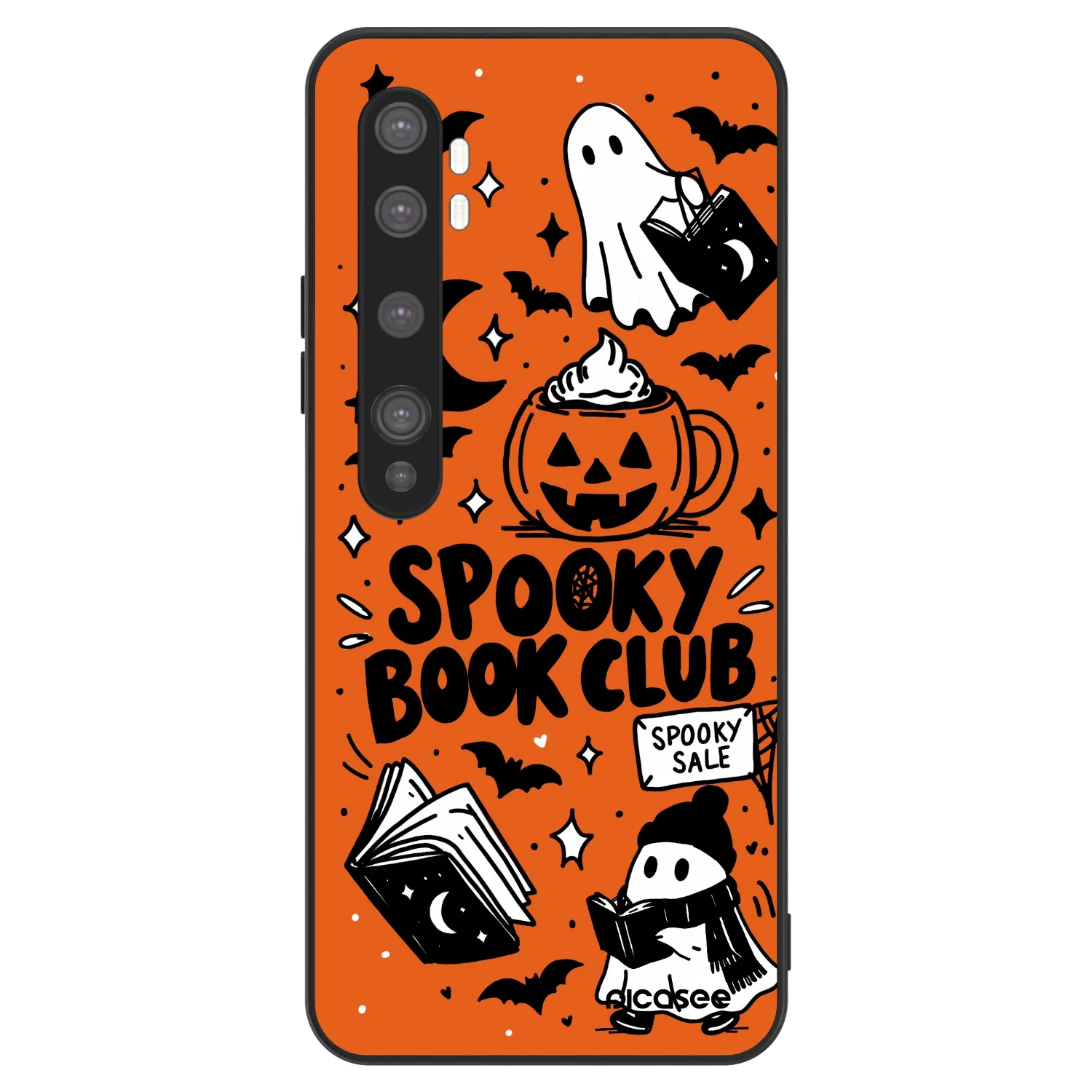 Picasee ULTIMATE CASE za Xiaomi Mi Note 10 (Pro) - Spooky book club