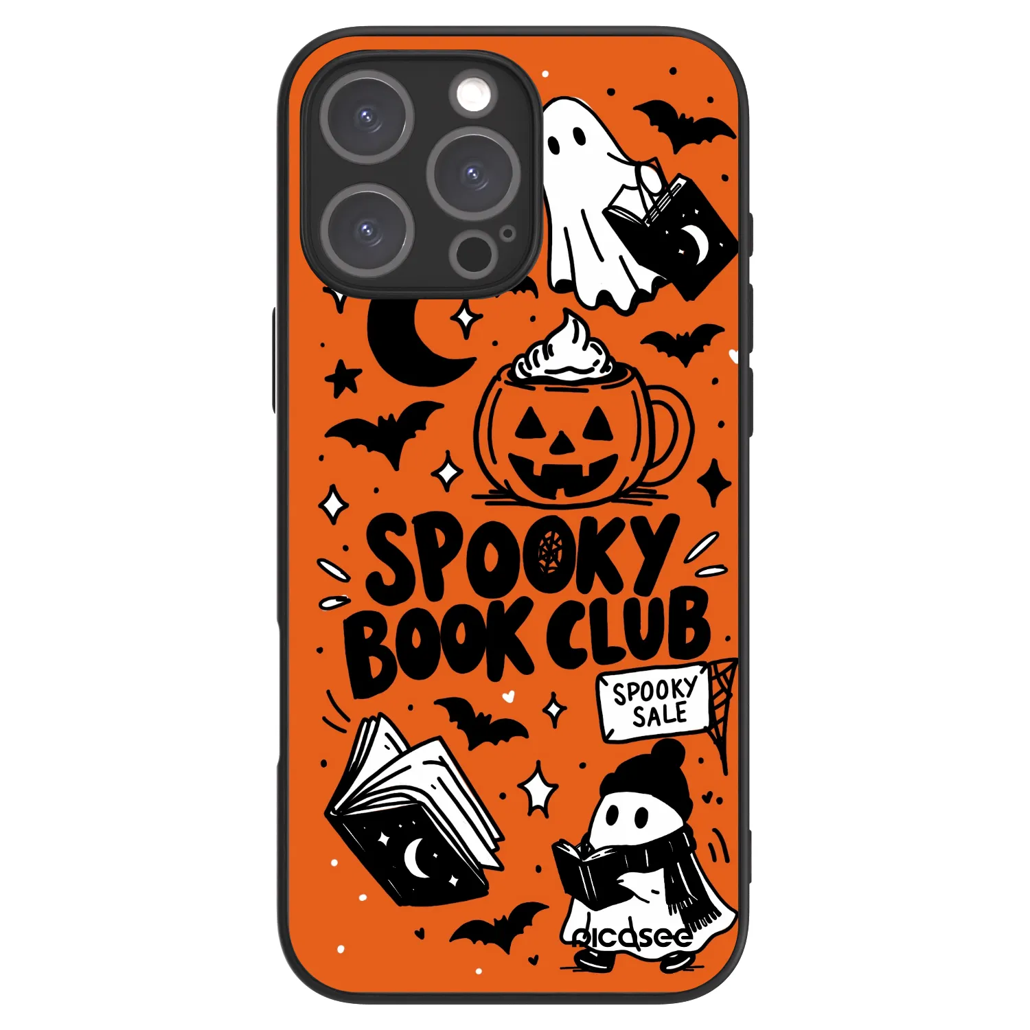 Picasee ULTIMATE CASE MagSafe za Apple iPhone 16 Pro Max - Spooky book club