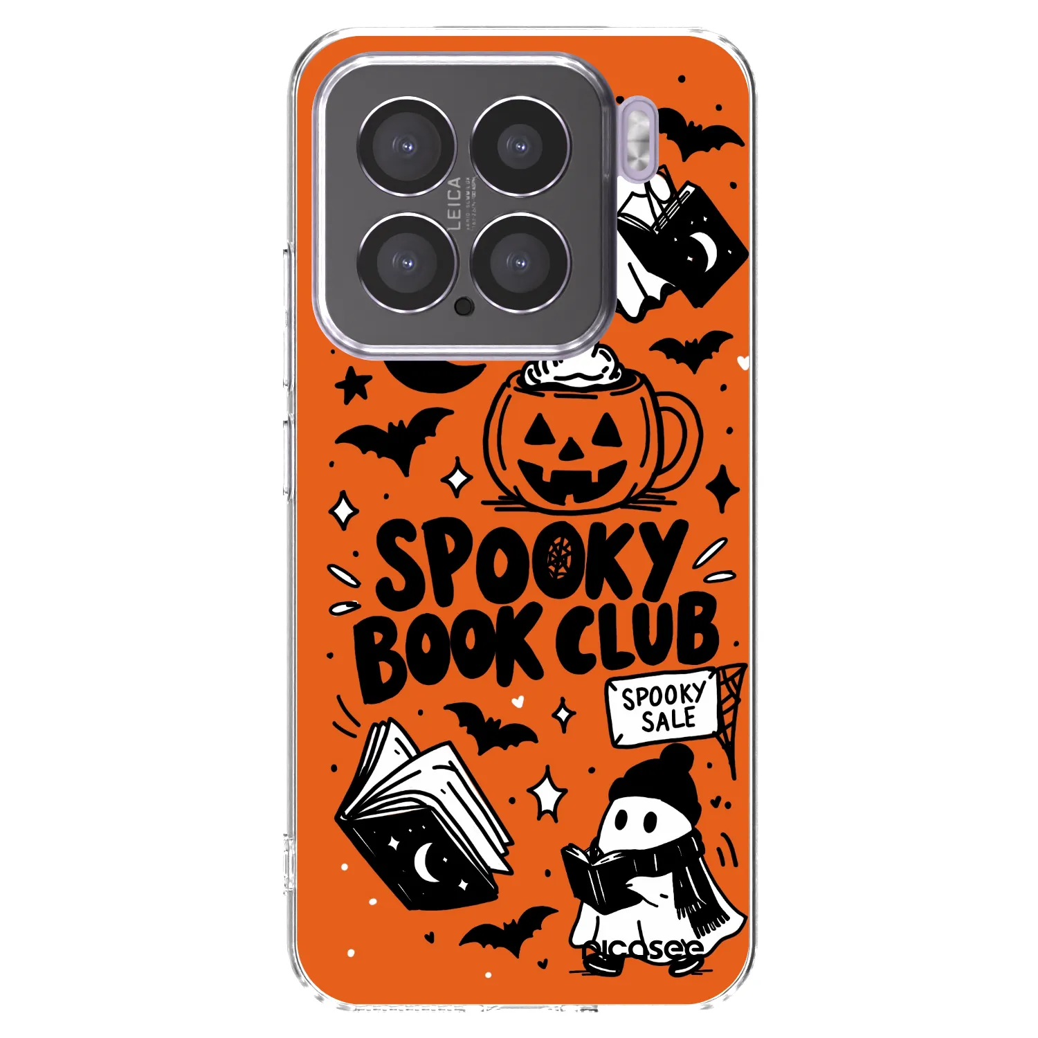 Picasee silikonska prozirna maskica za Xiaomi 15 - Spooky book club