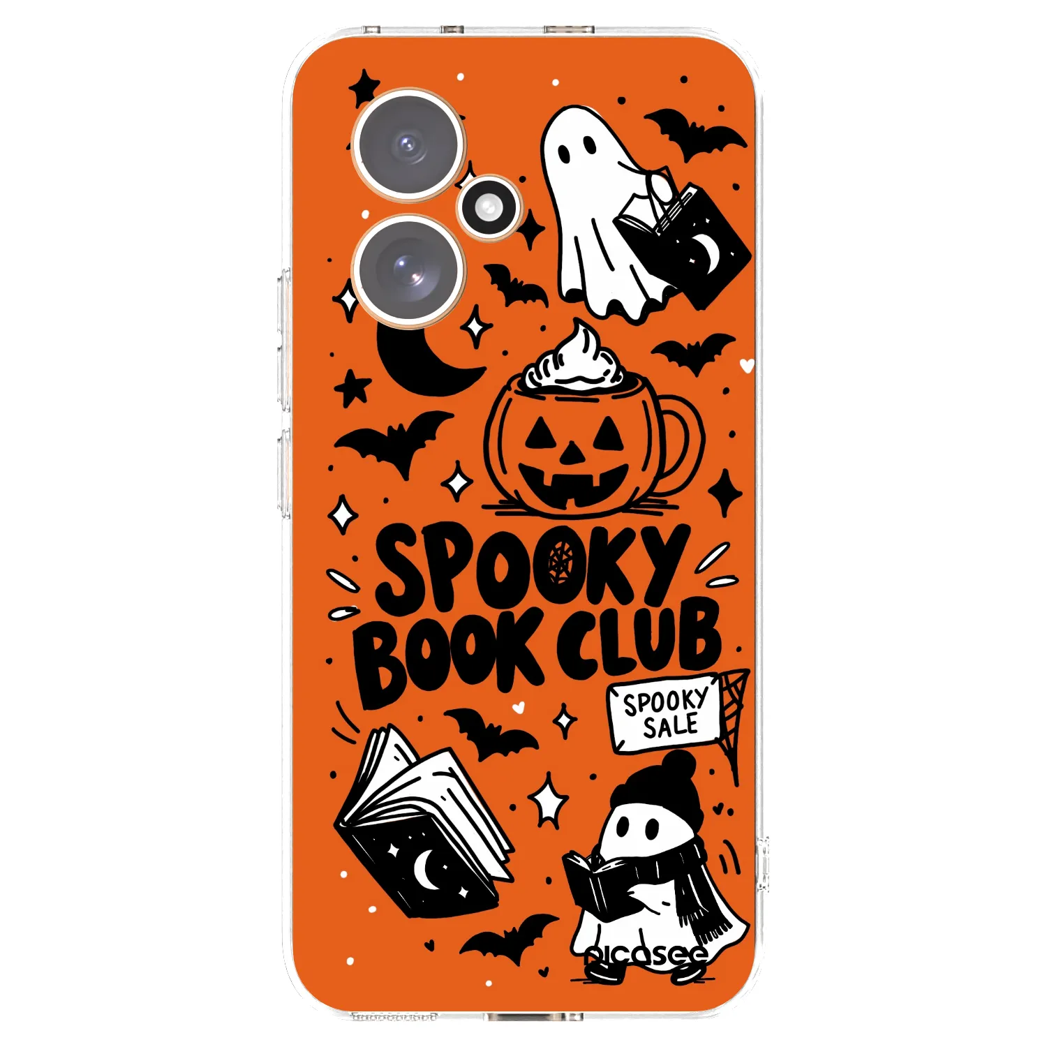 Picasee silikonska prozirna maskica za Honor 400 5G - Spooky book club