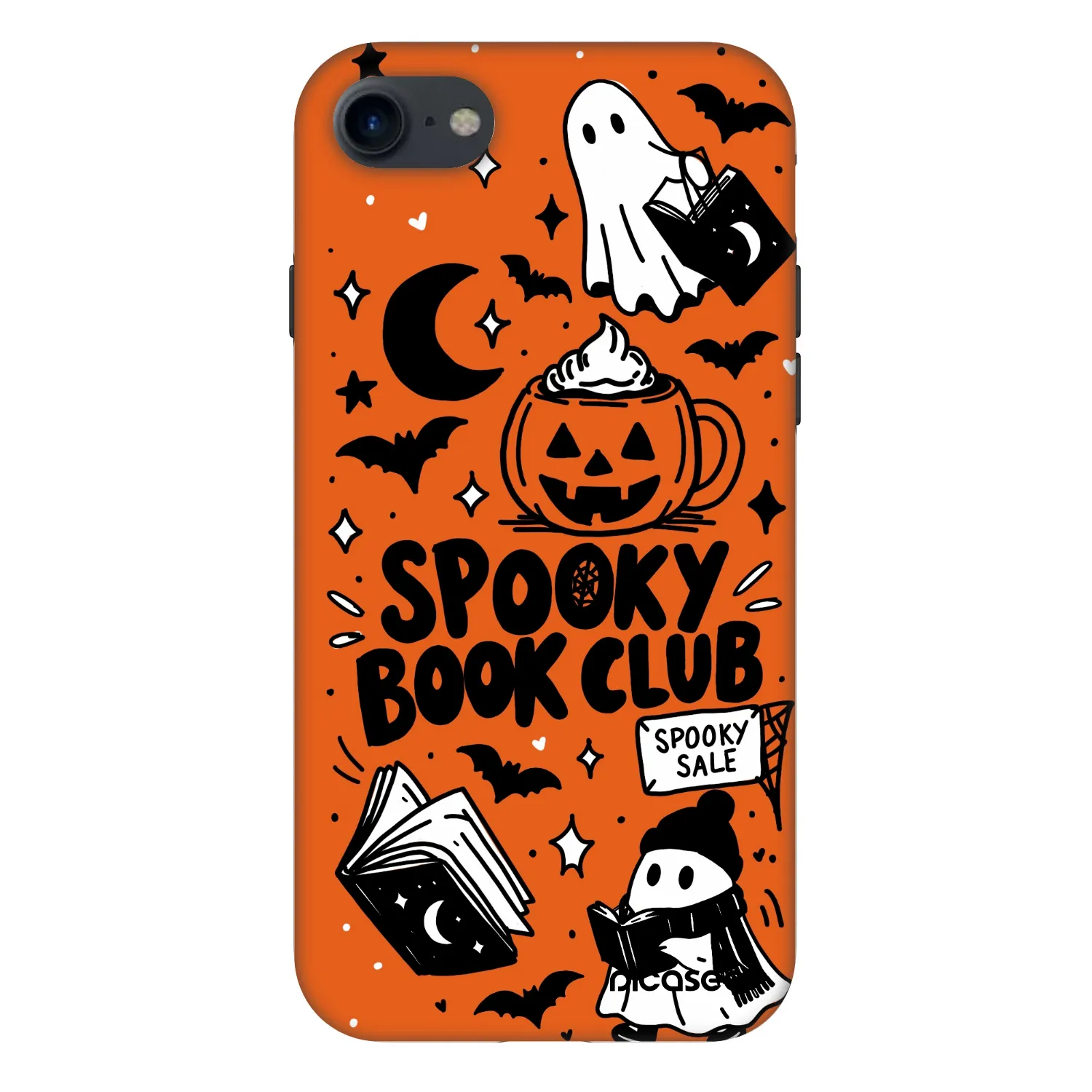 Picasee Fashion Case za Apple iPhone 8 - Spooky book club