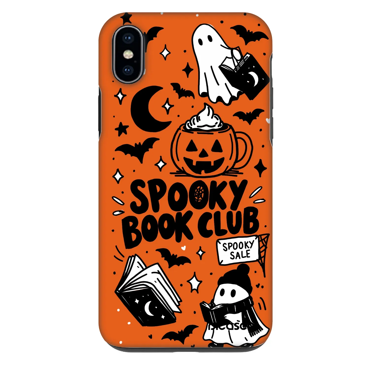 Picasee Fashion Case za Apple iPhone XS Max - Spooky book club