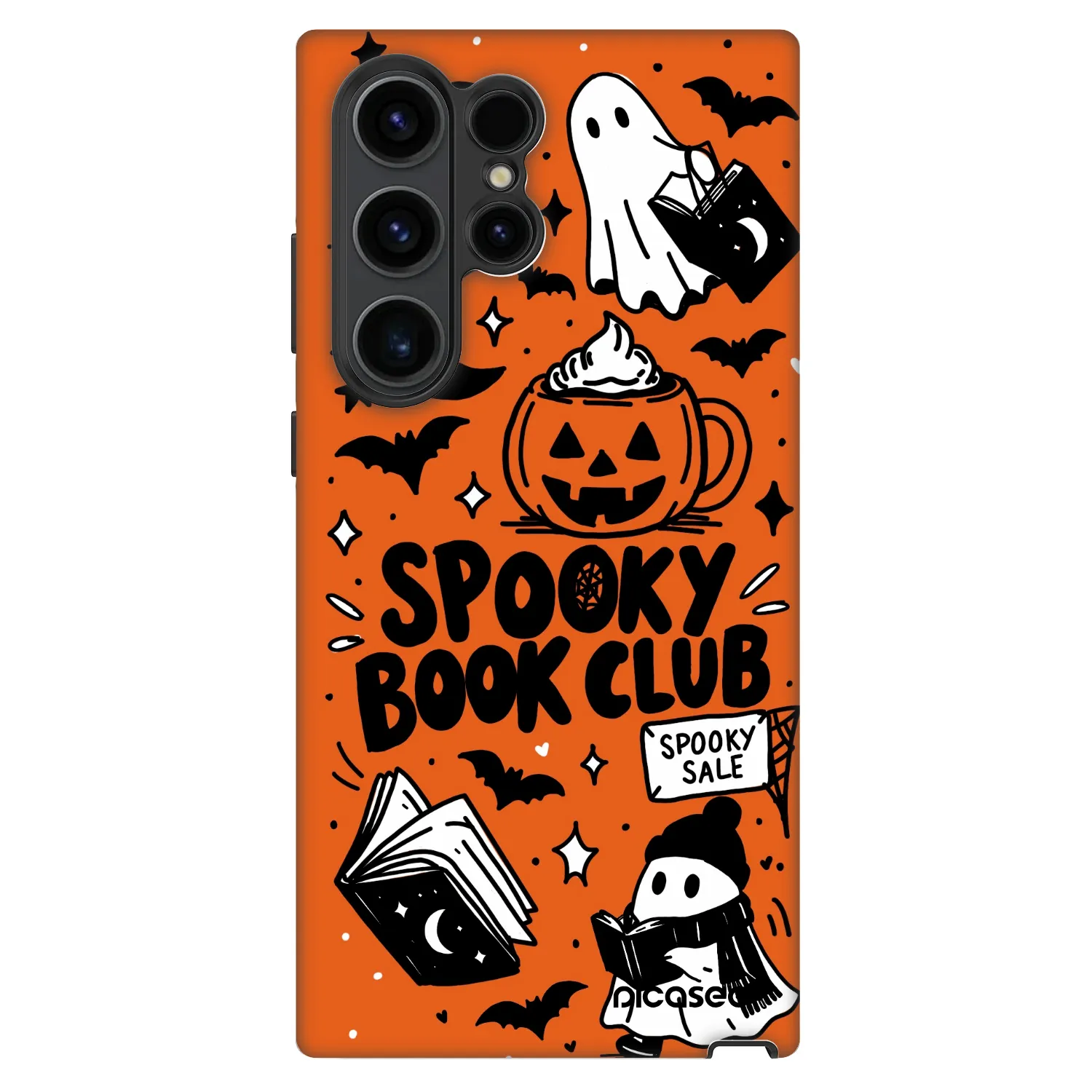 Picasee Fashion Case za Samsung Galaxy S22 Ultra 5G - Spooky book club