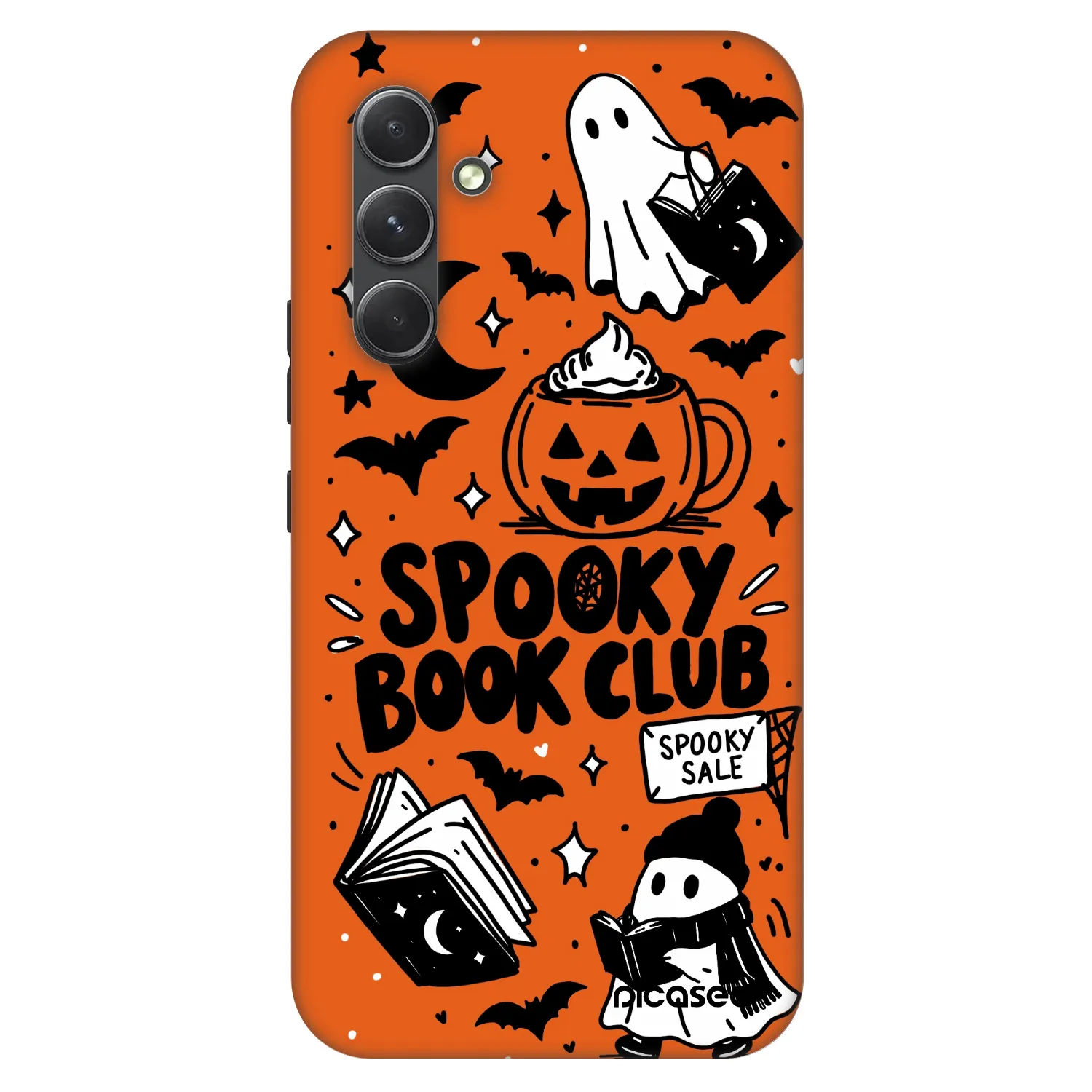 Picasee Fashion Case za Samsung Galaxy A54 5G A546B - Spooky book club