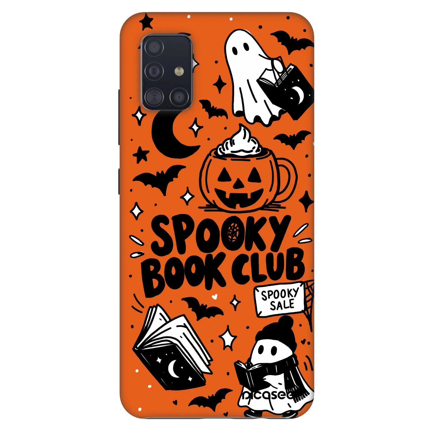 Picasee Fashion Case za Samsung Galaxy A51 A515F - Spooky book club