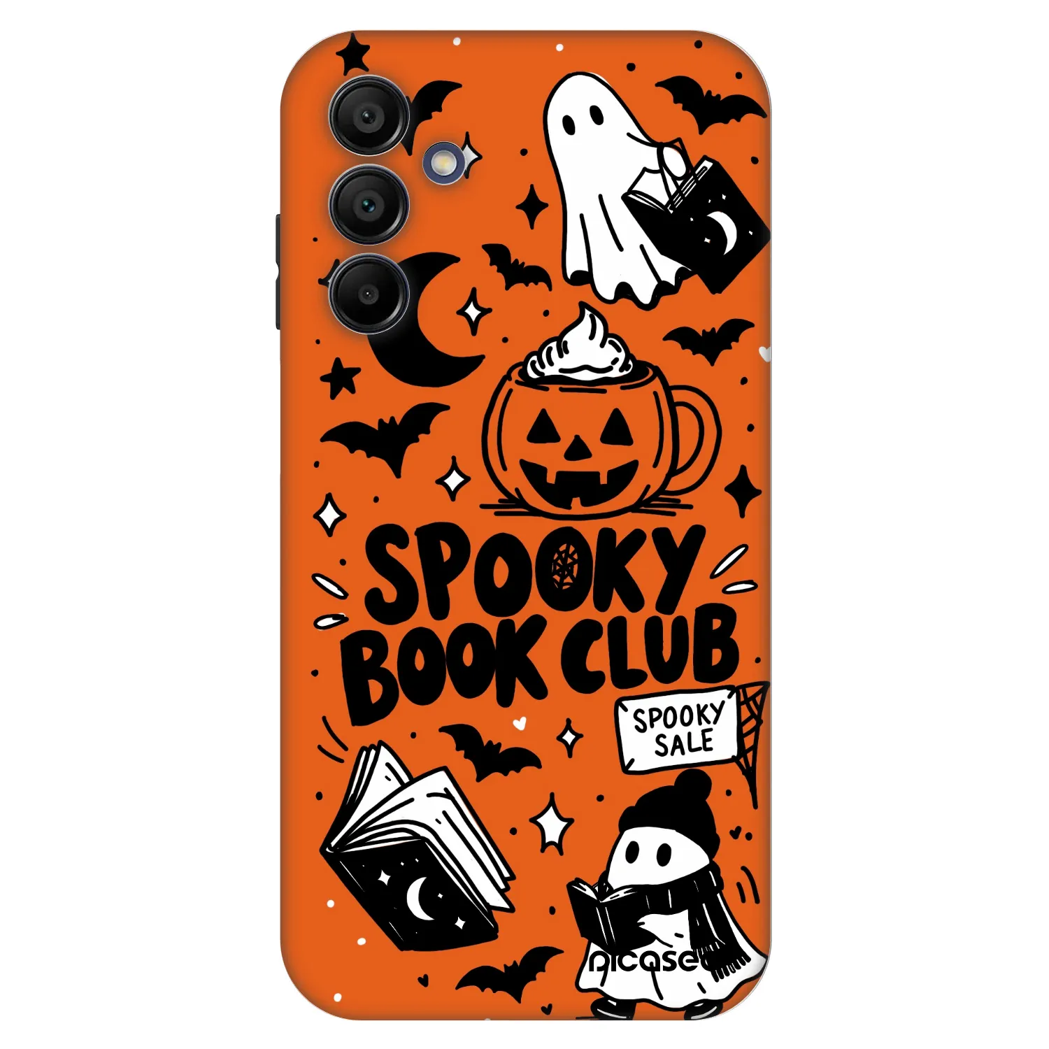 Picasee Fashion Case za Samsung Galaxy A15 A155F 4G - Spooky book club