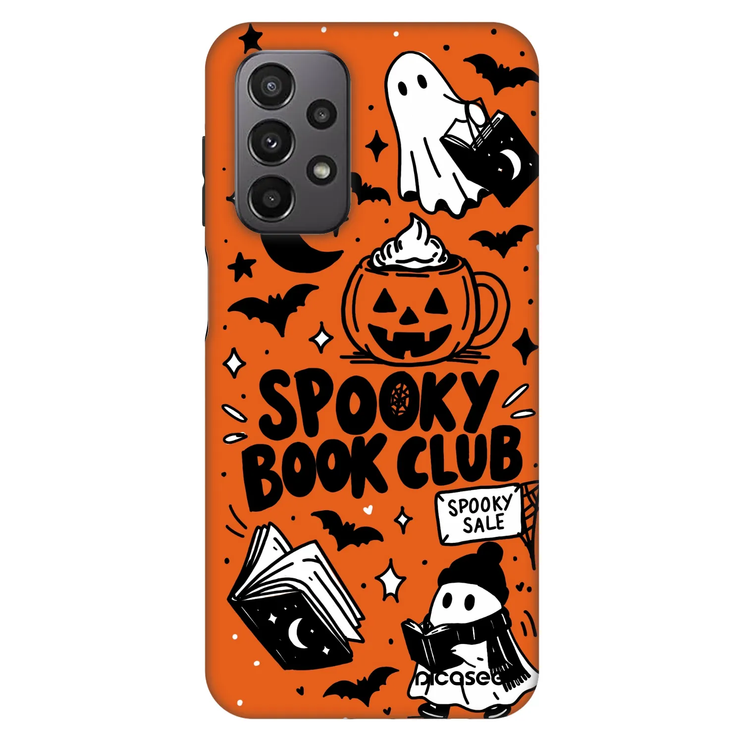 Picasee Fashion Case za Samsung Galaxy A23 A235F 4G - Spooky book club