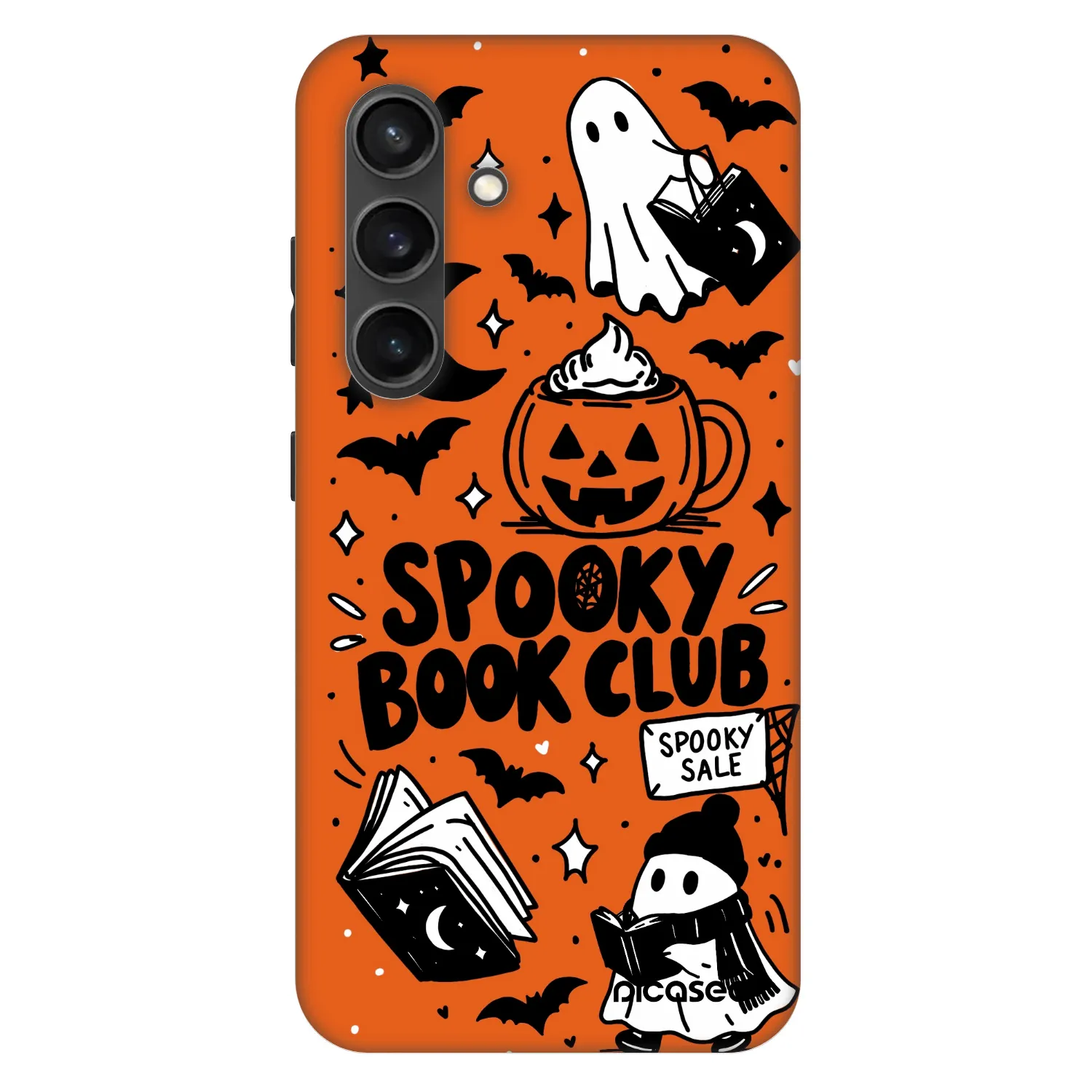 Picasee Fashion Case PowerShare pro Samsung Galaxy S24+ S926B 5G - Spooky book club