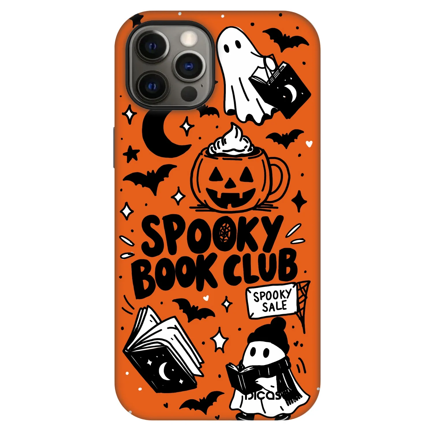 Picasee Fashion Case MagSafe za Apple iPhone 12 - Spooky book club