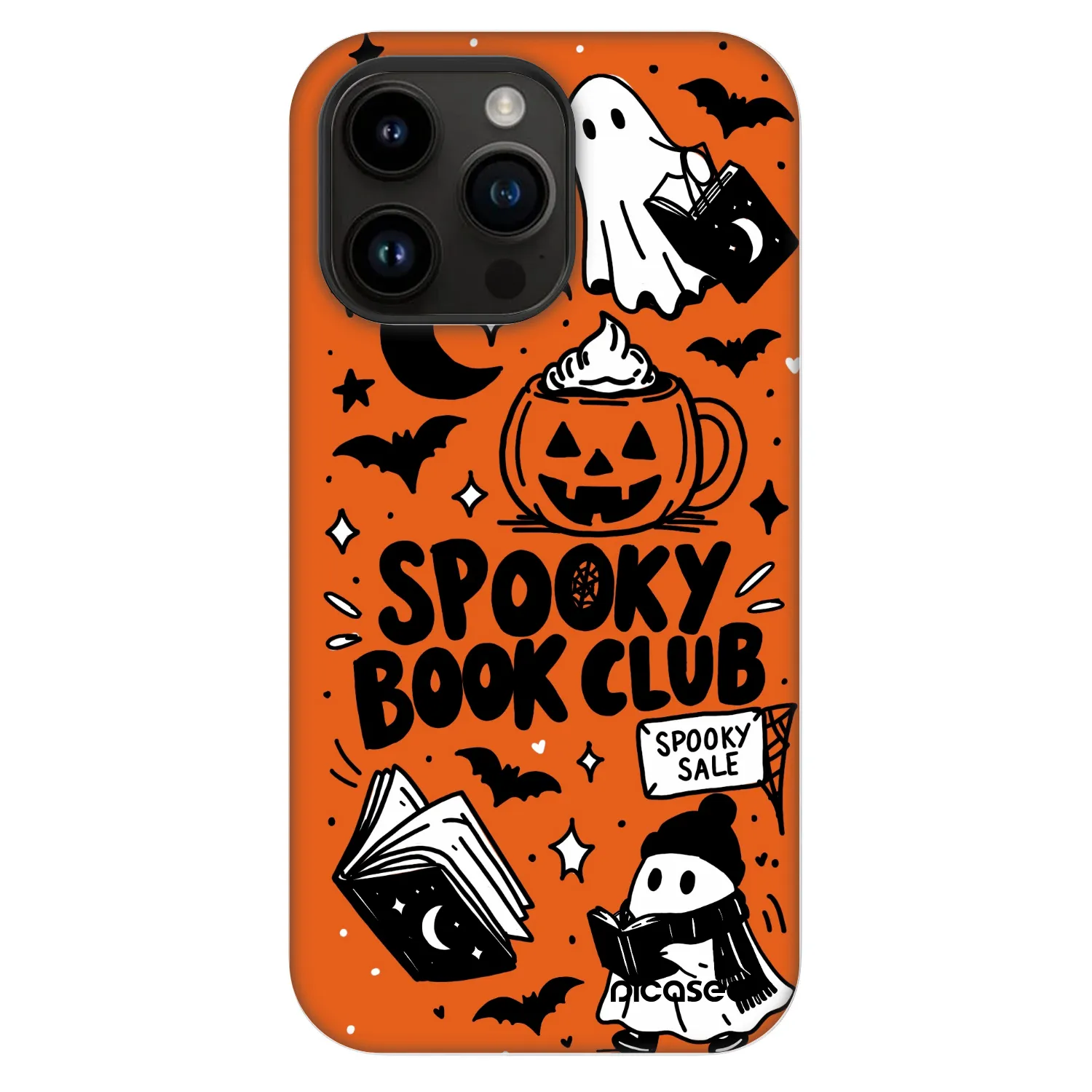 Picasee Fashion Case MagSafe za Apple iPhone 14 Pro Max - Spooky book club