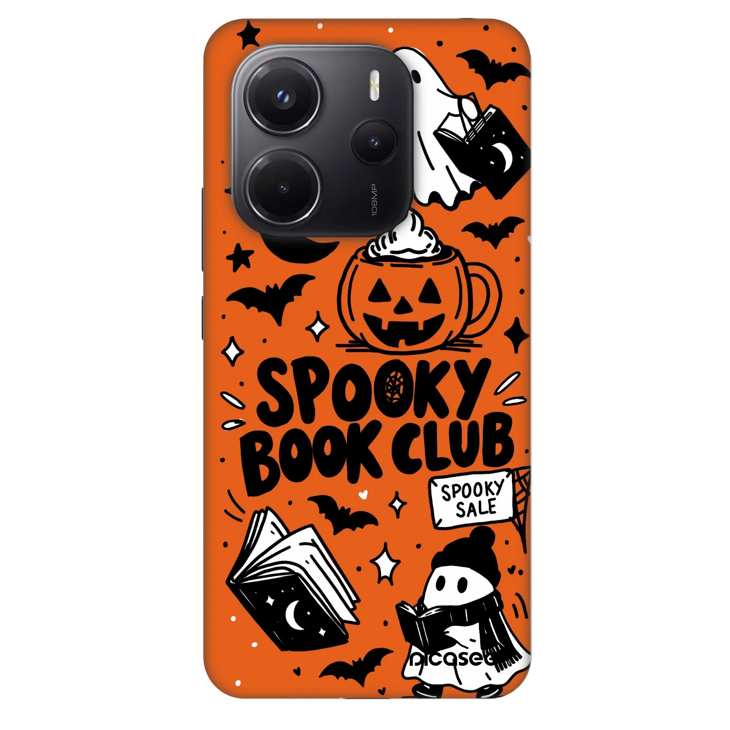 Picasee Fashion Case za Xiaomi Redmi Note 14 4G - Spooky book club