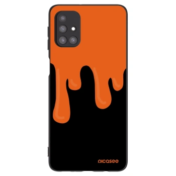 Maskica za Samsung Galaxy M31s - Orange spooky