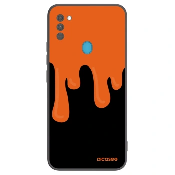 Maskica za Samsung Galaxy M11 - Orange spooky