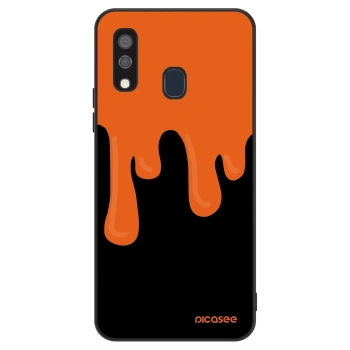 Maskica za Samsung Galaxy A40 A405F - Orange spooky