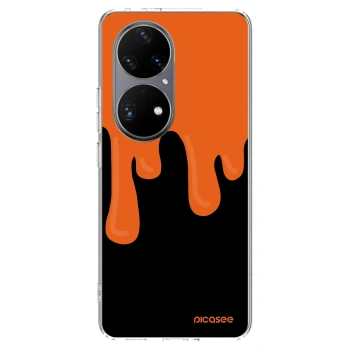 Maskica za Huawei P50 - Orange spooky