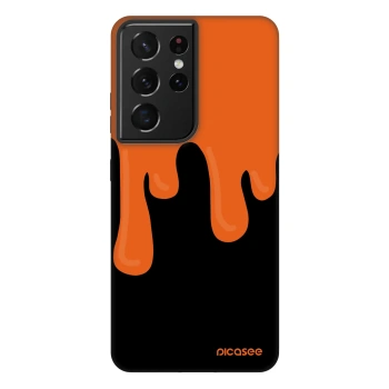 Maskica za Samsung Galaxy S21 Ultra 5G G998B - Orange spooky