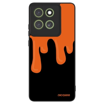 Maskica za Motorola Moto G86 Power 5G - Orange spooky
