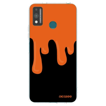 Maskica za Honor 9X Lite - Orange spooky