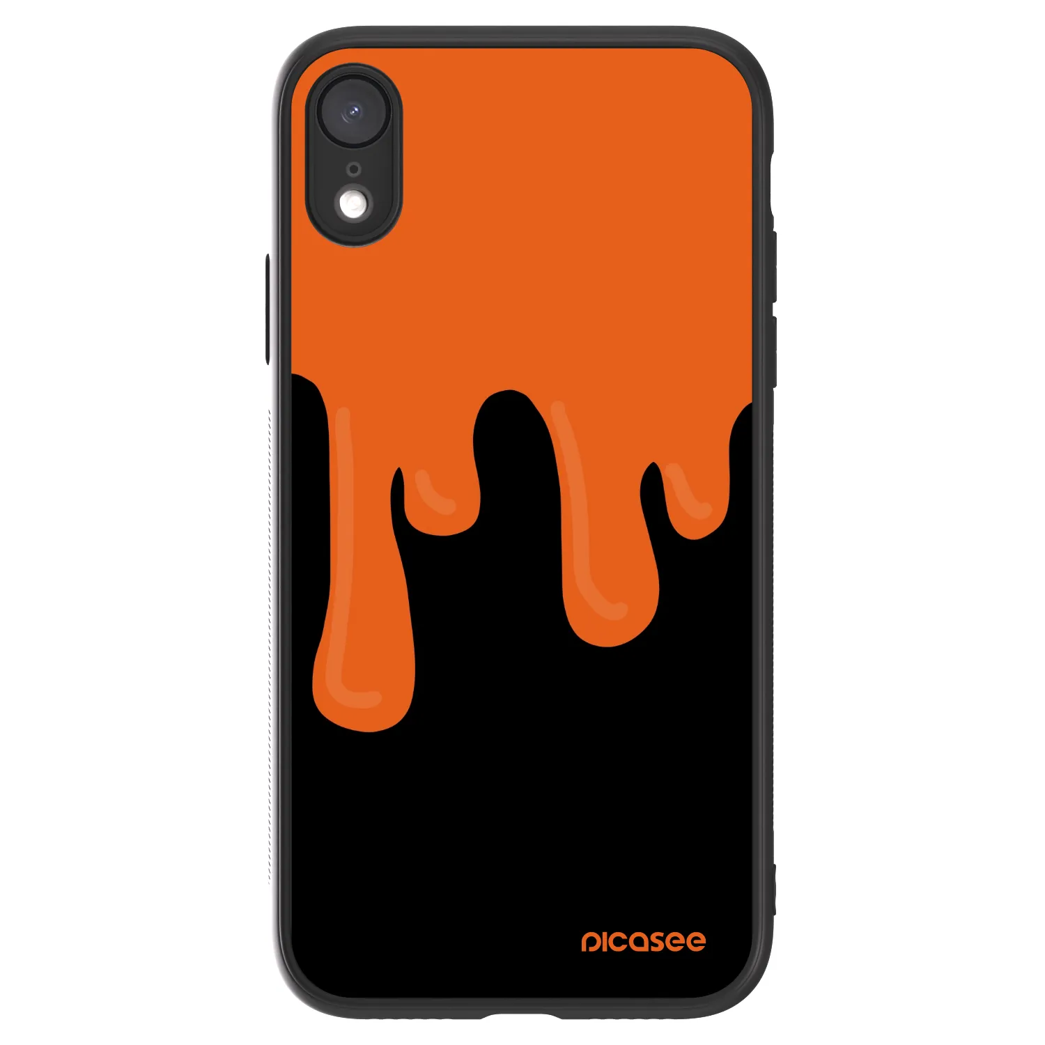 Picasee ULTIMATE CASE za Apple iPhone XR - Orange spooky