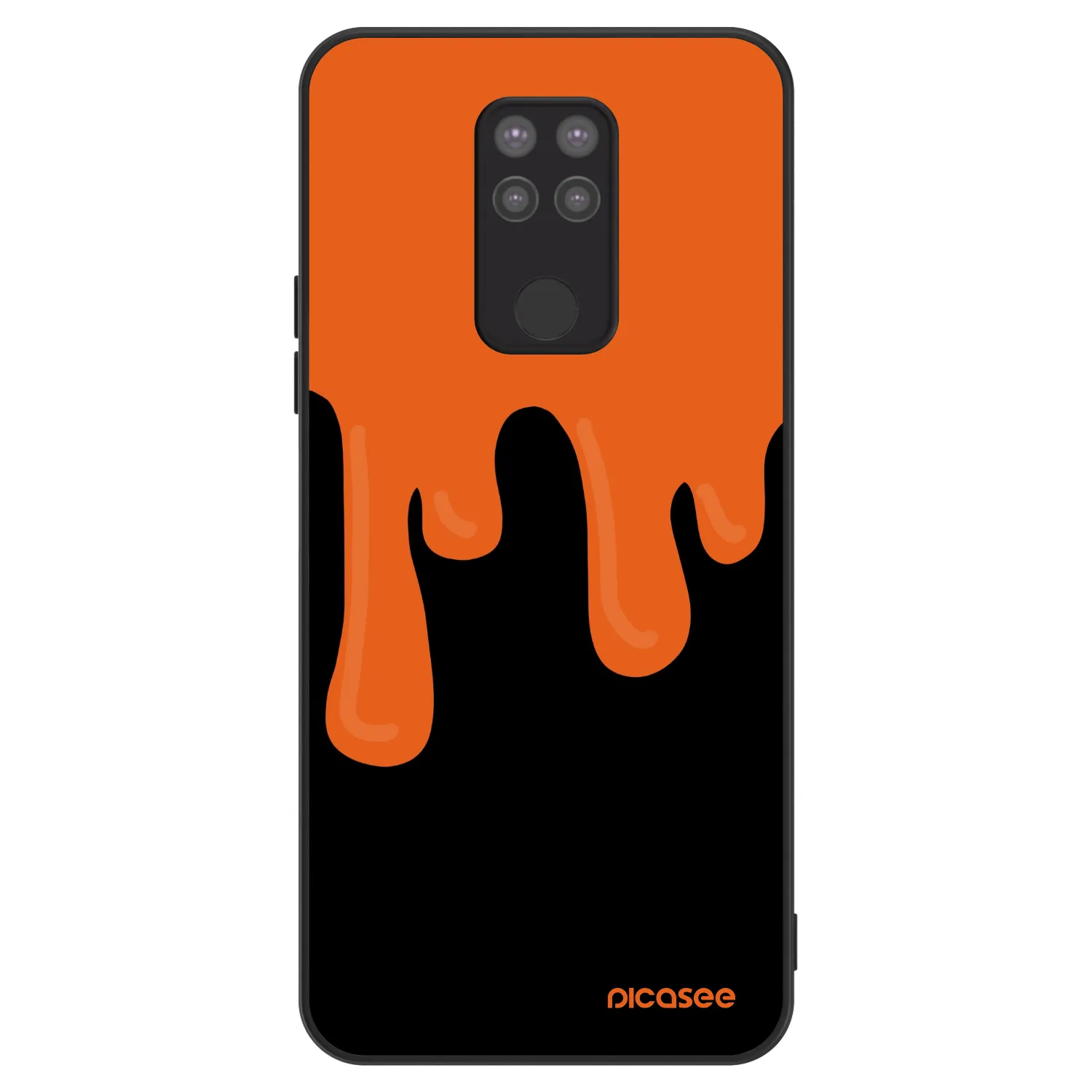 Picasee ULTIMATE CASE za Xiaomi Redmi Note 9 - Orange spooky