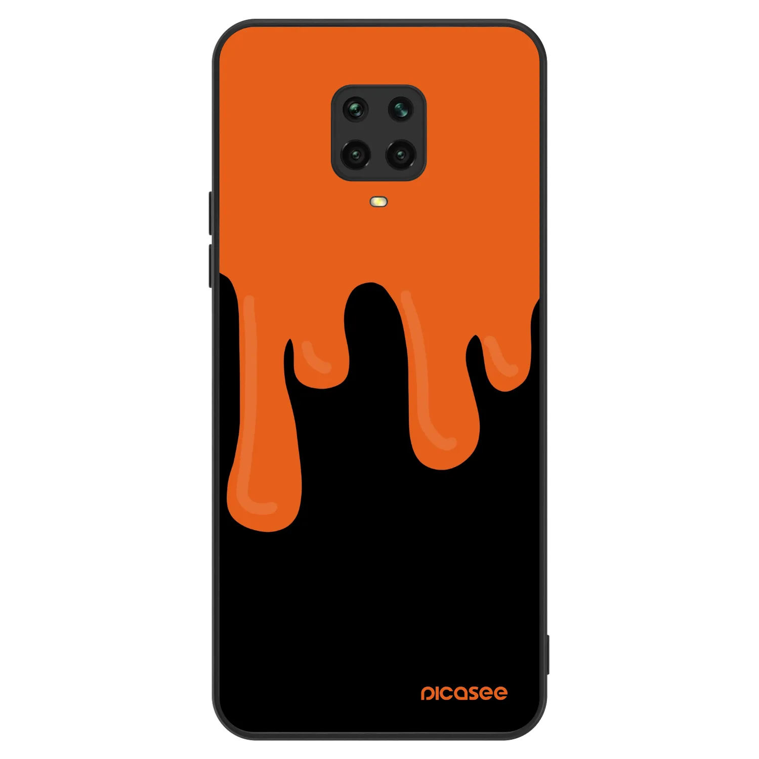 Picasee ULTIMATE CASE za Xiaomi Redmi Note 9 Pro - Orange spooky
