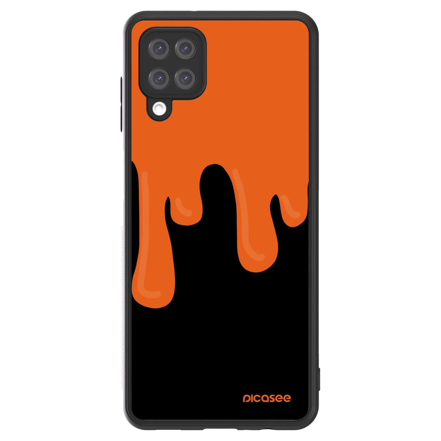 Picasee ULTIMATE CASE za Samsung Galaxy A12 A125F - Orange spooky