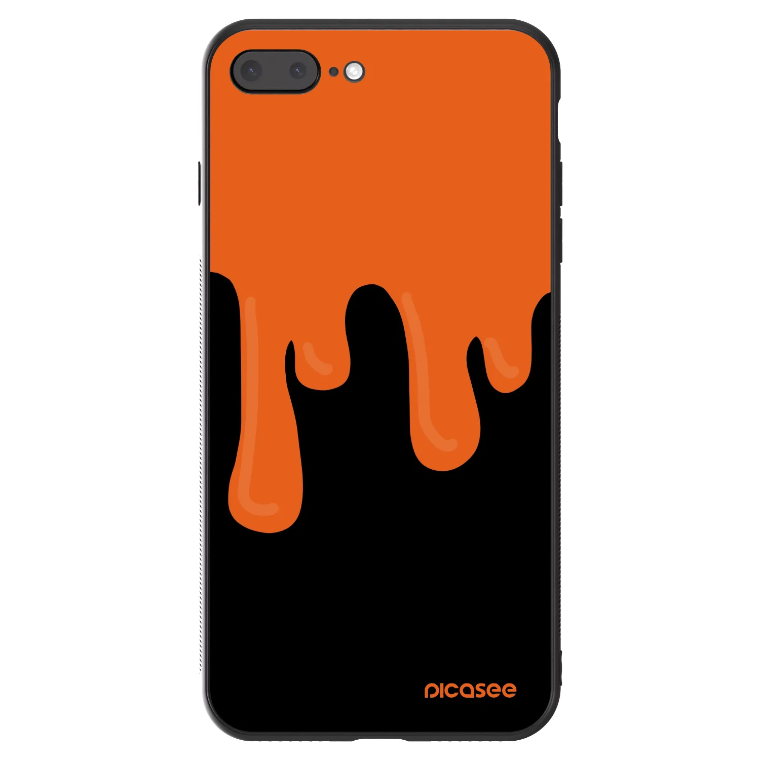 Picasee ULTIMATE CASE za Apple iPhone 7 Plus - Orange spooky
