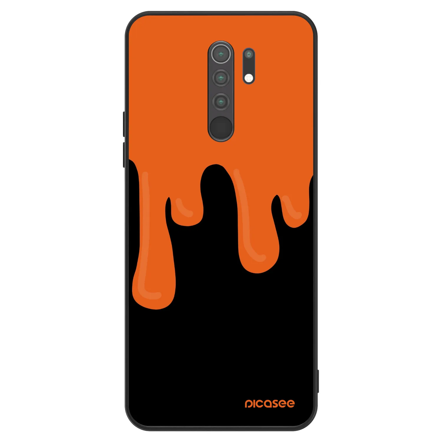 Picasee ULTIMATE CASE za Xiaomi Redmi 9 - Orange spooky