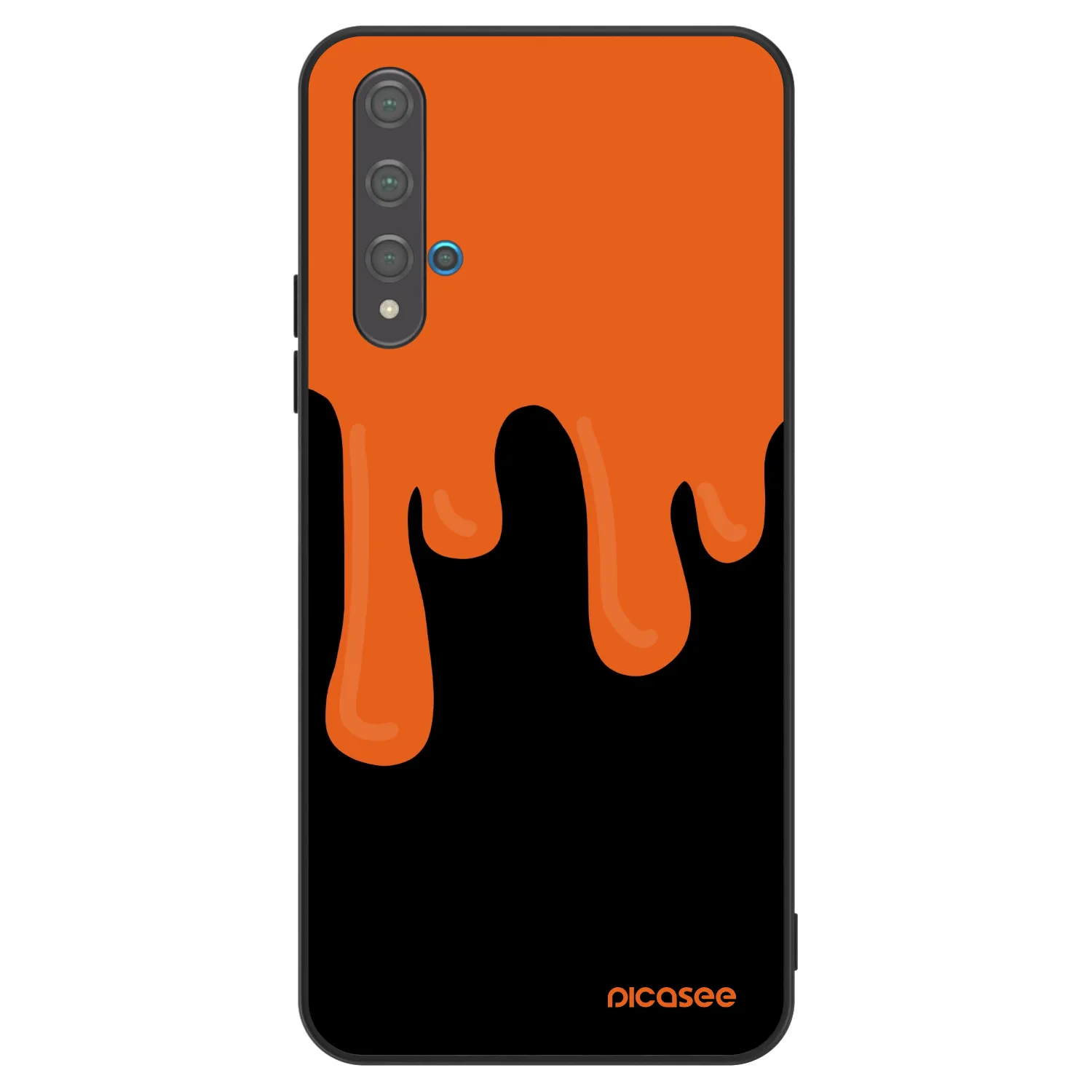 Picasee ULTIMATE CASE za Huawei Nova 5T - Orange spooky